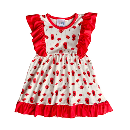 Poppy Frill Dress