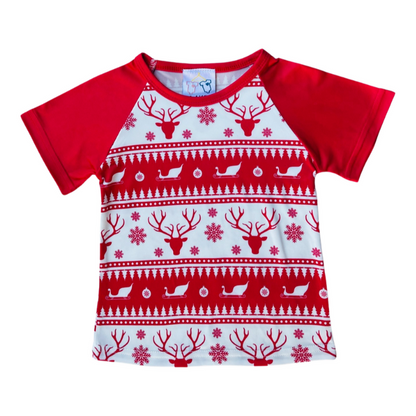 Red Deer Christmas Shirt