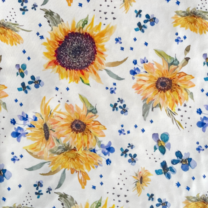 Sunflower Mist Minky Blanket