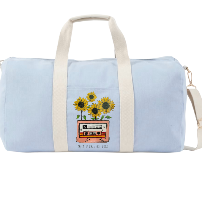 "Trust In Vibes Not Words" Weekender Bag
