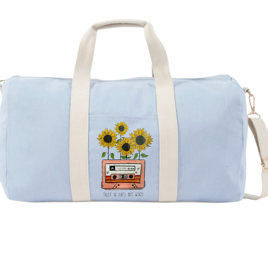 "Trust In Vibes Not Words" Weekender Bag