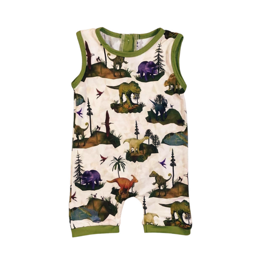 Bamboo Dino Land Jumpsuit