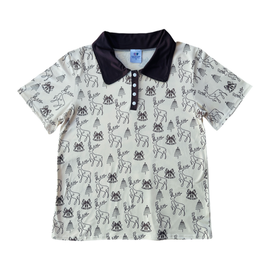 Brown Deer Christmas Men's Shirt