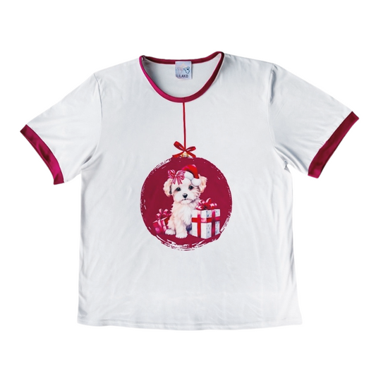 Christmas Puppy Women's Shirt