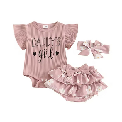 Daddy's Girl Bloomer Set