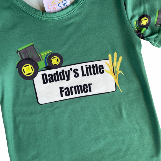 Daddy's Little Farmer Jumpsuit