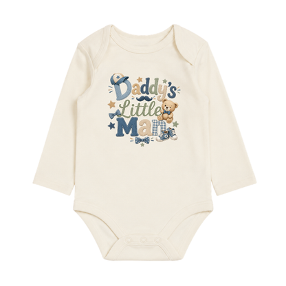 Daddy's Little Man Onesies