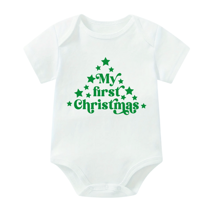 My First Christmas Onesies