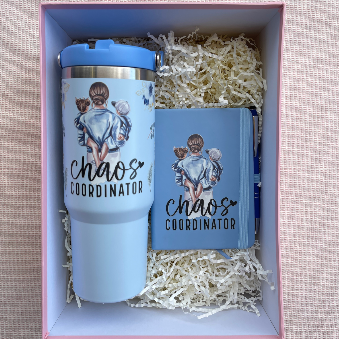 Drink Bottle & Notepad Box Set