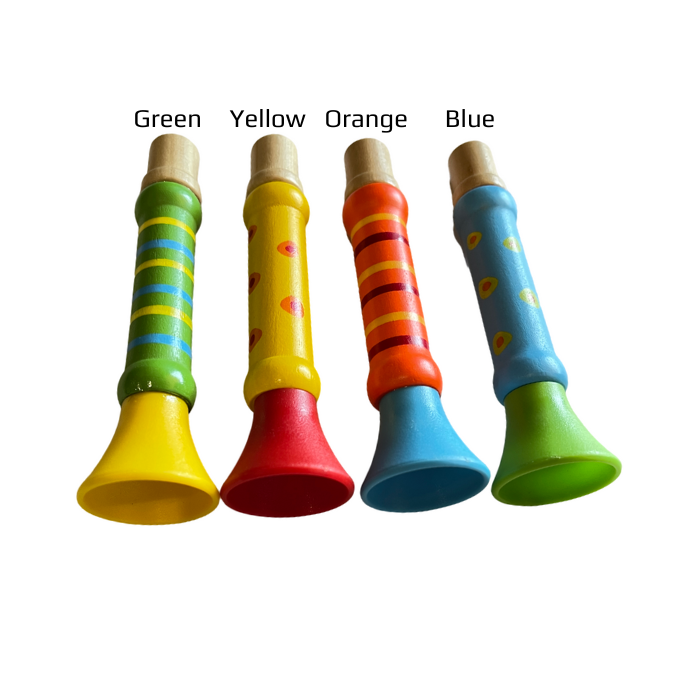 Wooden Horn Whistles