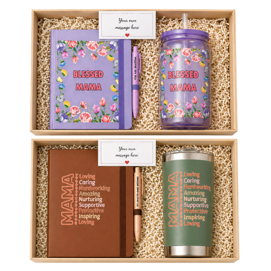 Mama Tumbler Notepad Gift Box Sets