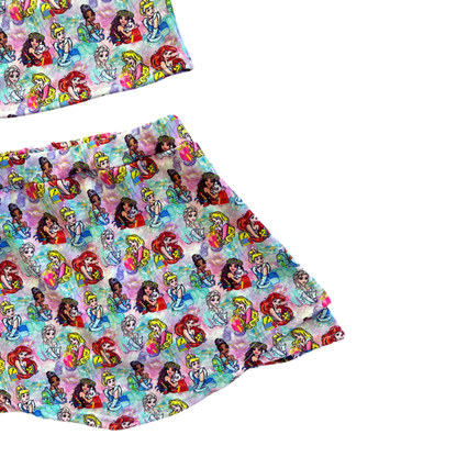 Princess Yoga Skort Set