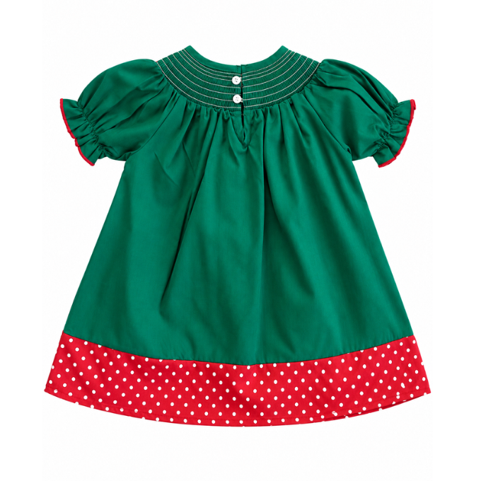 Santa Smock Dress