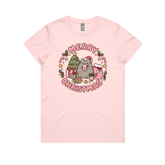 Christmas Pusheen Women's Shirt