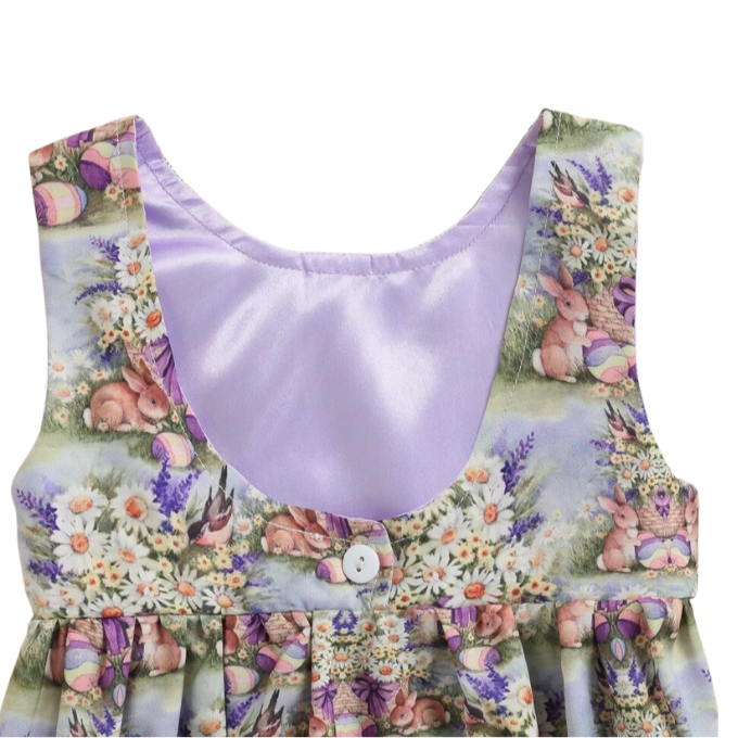 Easter Scene Romper & Bonnet