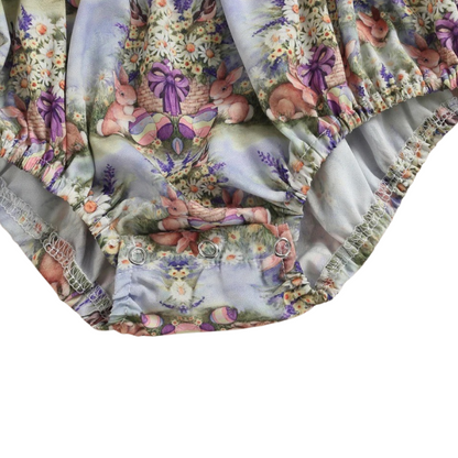 Easter Scene Romper & Bonnet