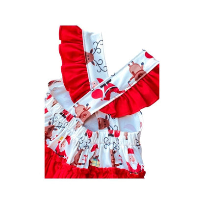 Totally Santa Frilly Romper