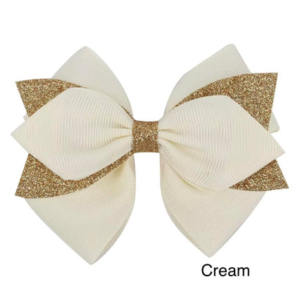 Glitter Grace Bow Hairclips