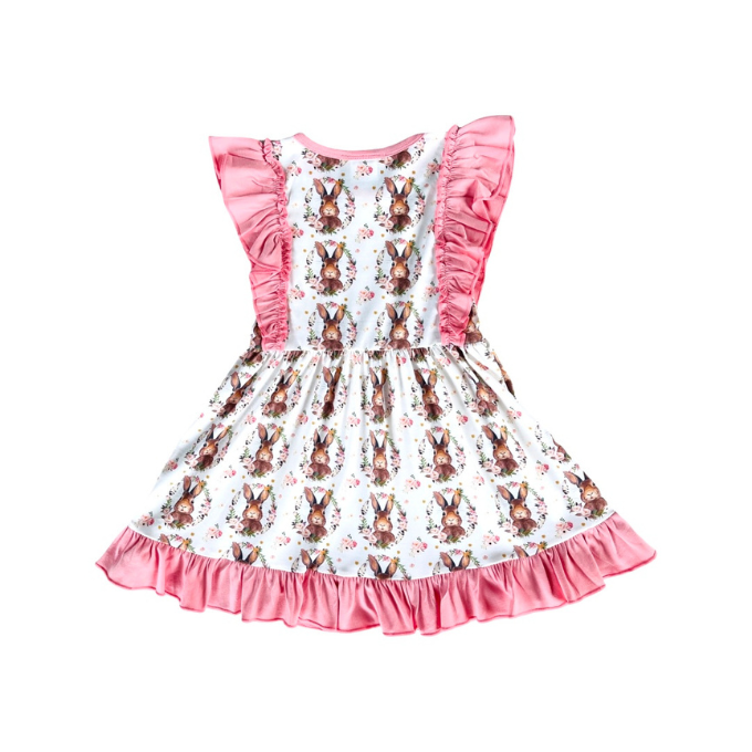 Floral Frill Bunny Dress