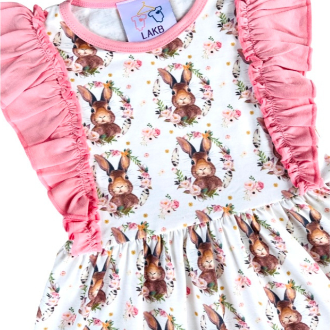 Floral Frill Bunny Dress