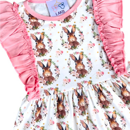 Floral Frill Bunny Dress