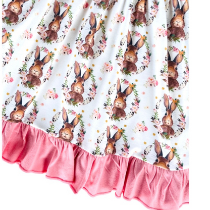 Floral Frill Bunny Dress