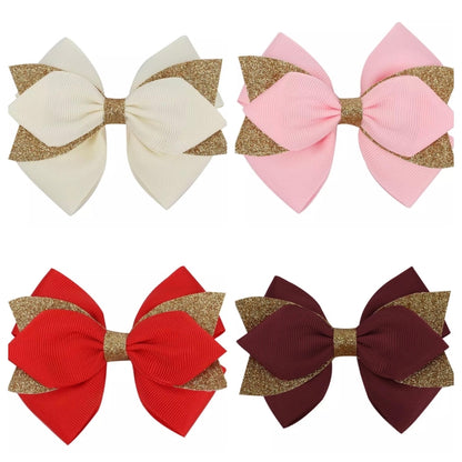 Glitter Grace Bow Hairclips