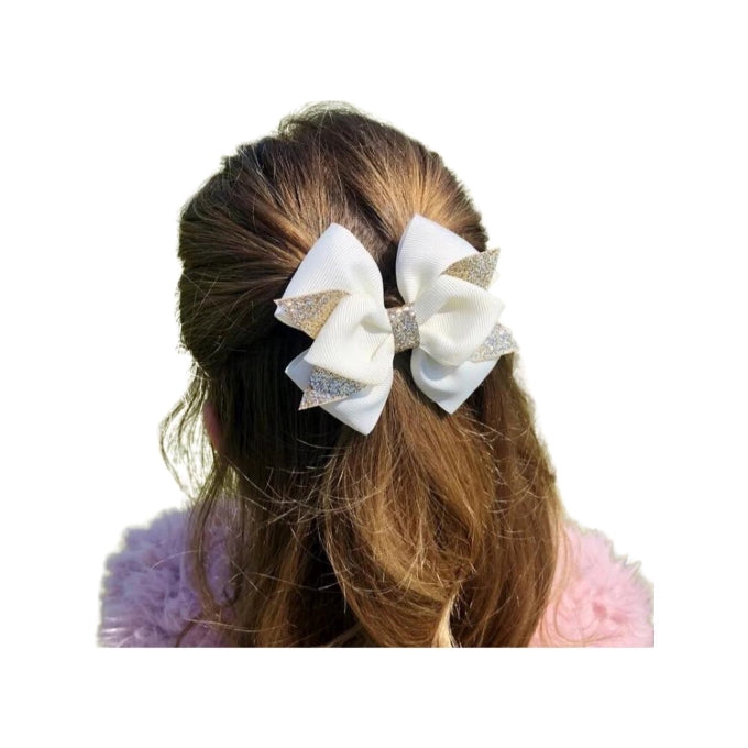 Glitter Grace Bow Hairclips