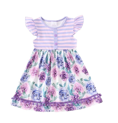 Lavender Rose Dress