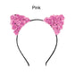 Rose Flower Cat Ears Headband
