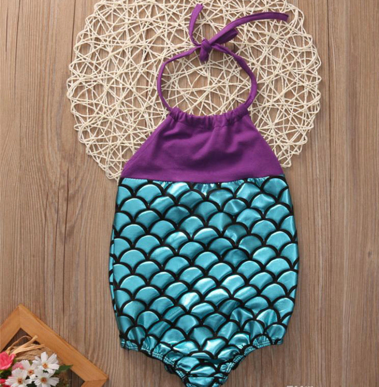 Mermaid 1 Piece Swimsuit