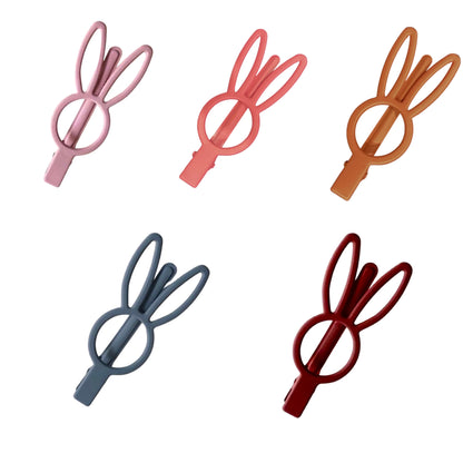 Metal Rabbit Hair Clips