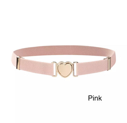 Adjustable Heart Elastic Waist Belts