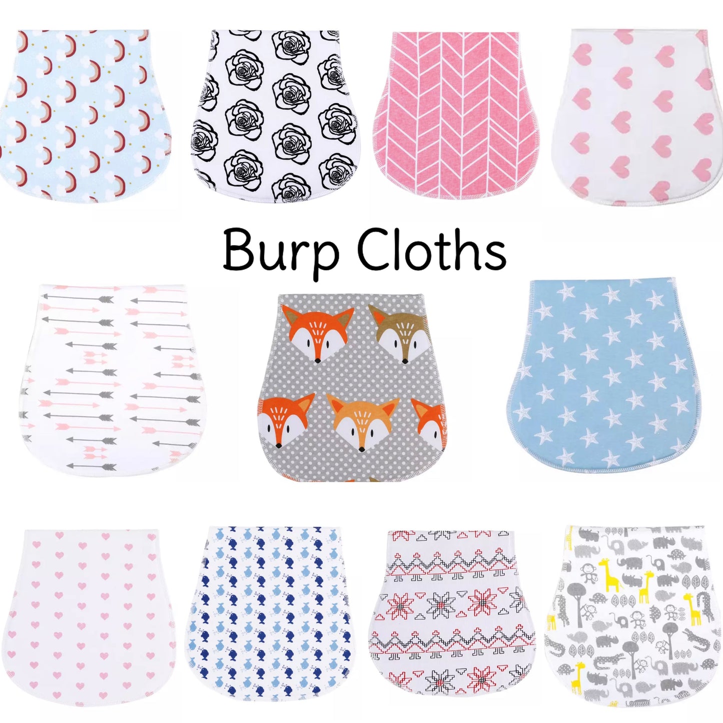 Baby Burp Cloths