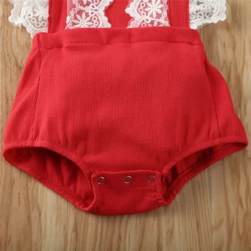 Lacey Xmas Romper