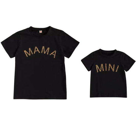 Leopard Mama & Mini Shirts