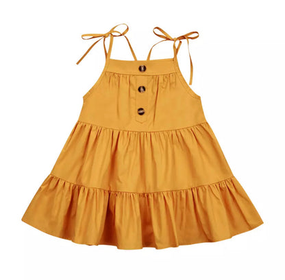 Sara Dress - Mustard