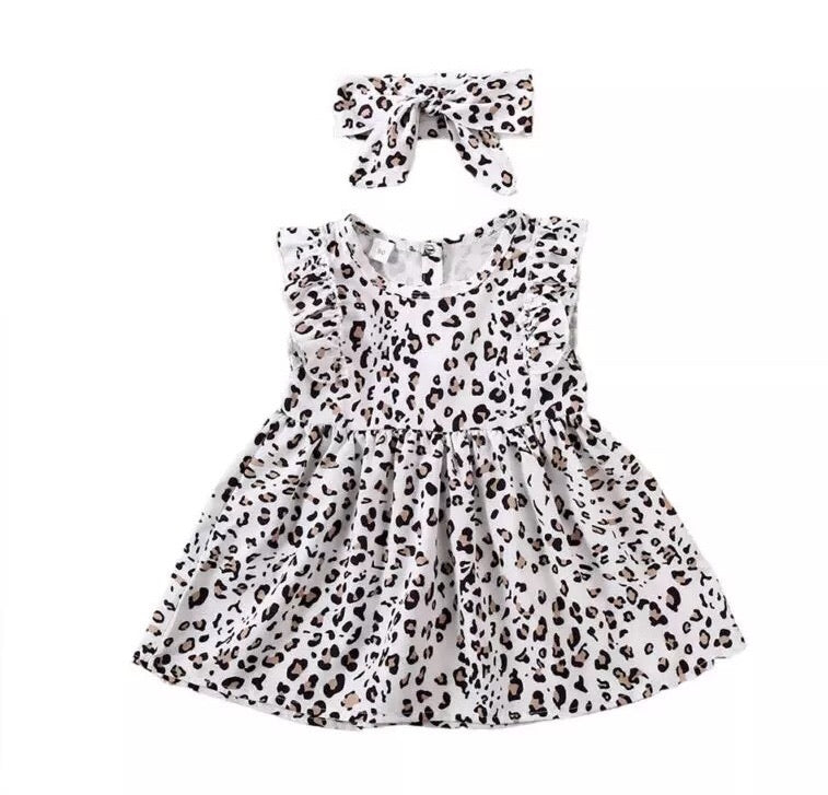 Lena Leopard Dress