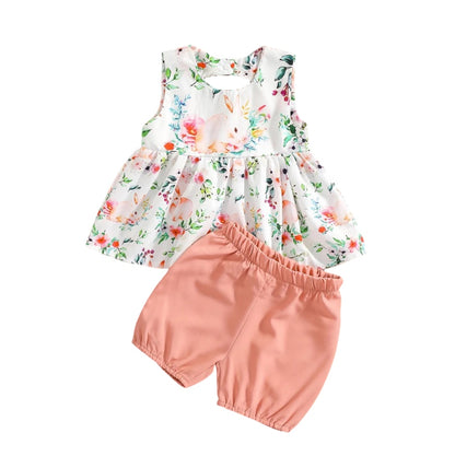 Bunny Hope Shorts Set