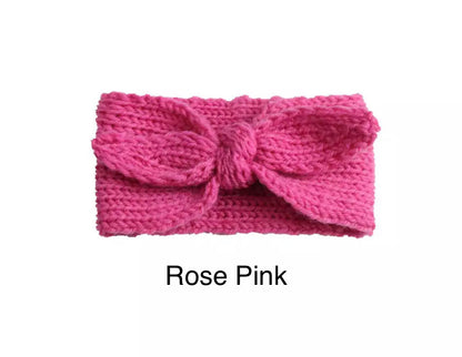 Bowknot Knit Headbands