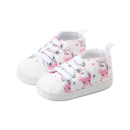 Miss Unicorn Lace Up Shoes