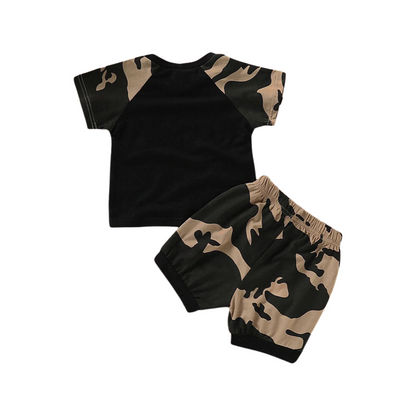 Daddy’s Boy Camo Print 2pc Set