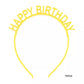 Happy Birthday Stick Headbands