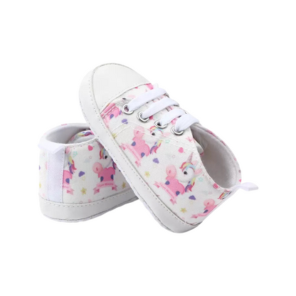 Miss Unicorn Lace Up Shoes