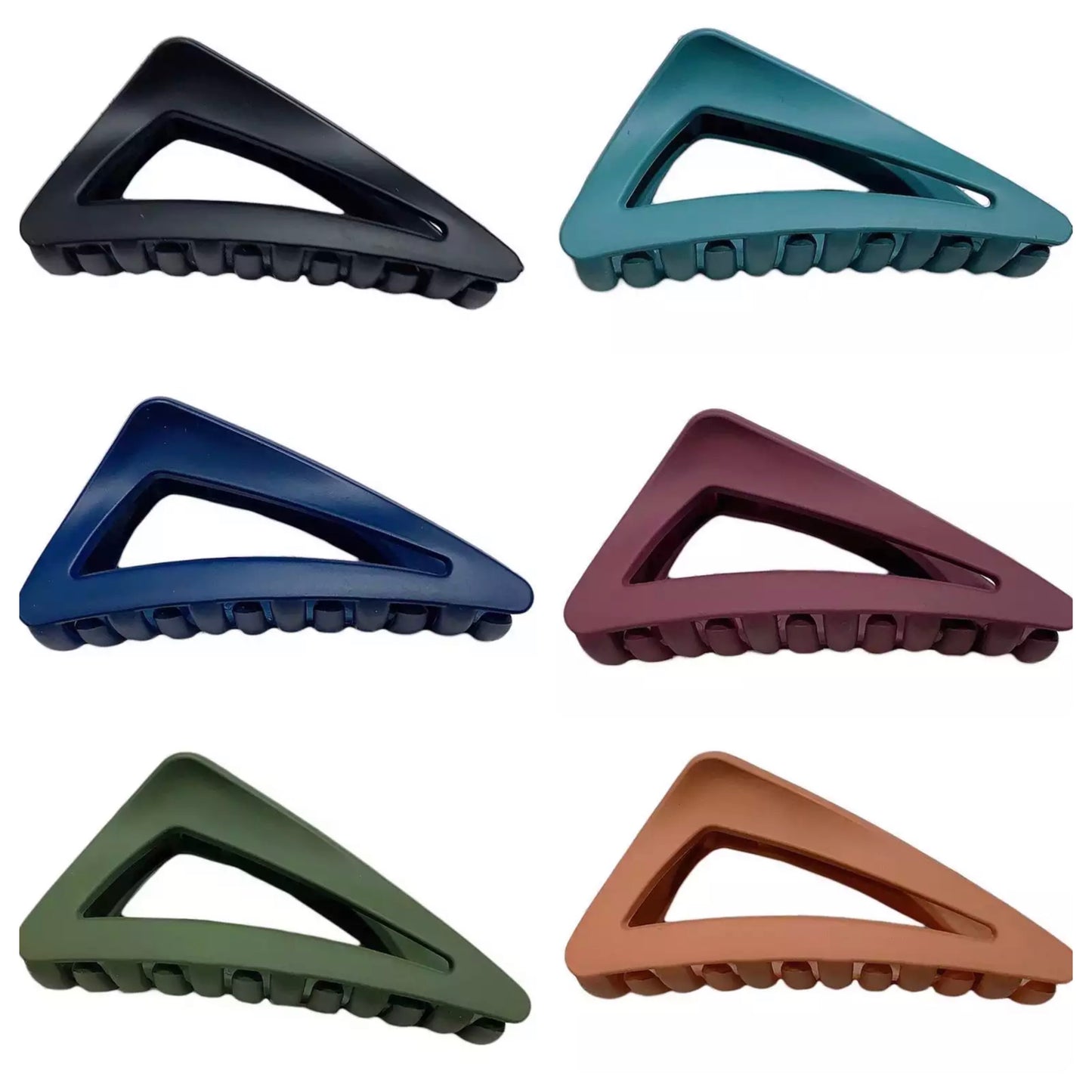 Triangle Hair Claw Clips