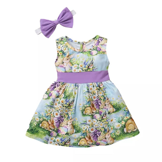 Lilac Easter Dress