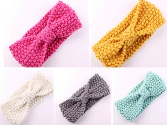 Knitted Knot Headbands