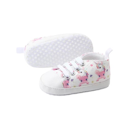 Miss Unicorn Lace Up Shoes