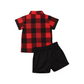 Connor Chequered Boys Set