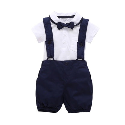 2pc Navy Gentleman Set